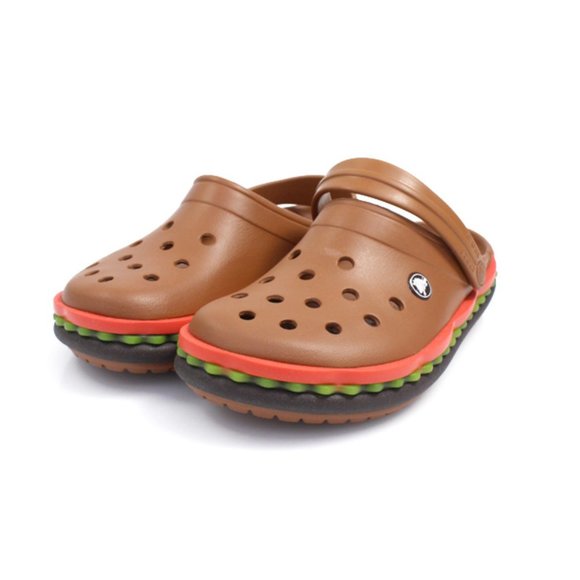 hamburger crocs